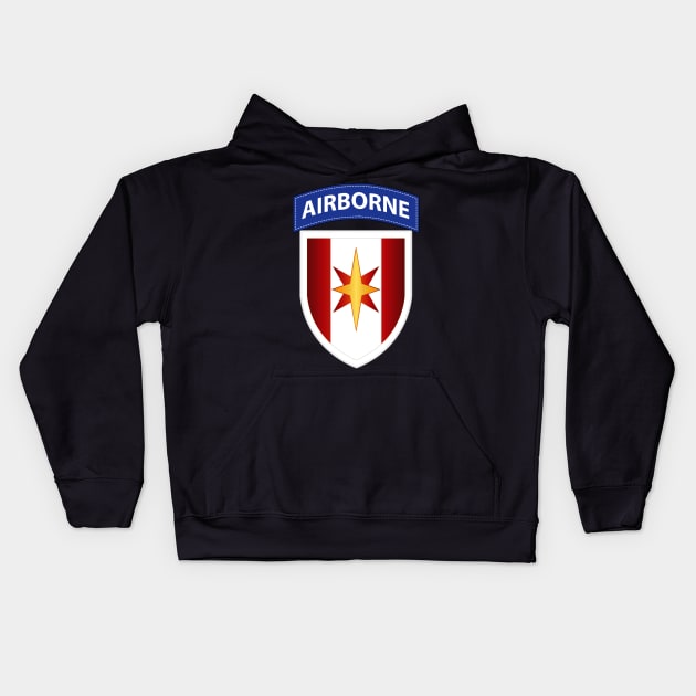 44th Medical Bde (Airborne) wo Txt Kids Hoodie by twix123844